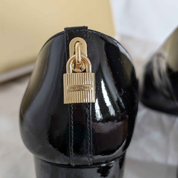 Michael Kors 2.5 inch Black Pumps Mira Flex Mid Women's Size 7.5 M - Picture 5 of 6